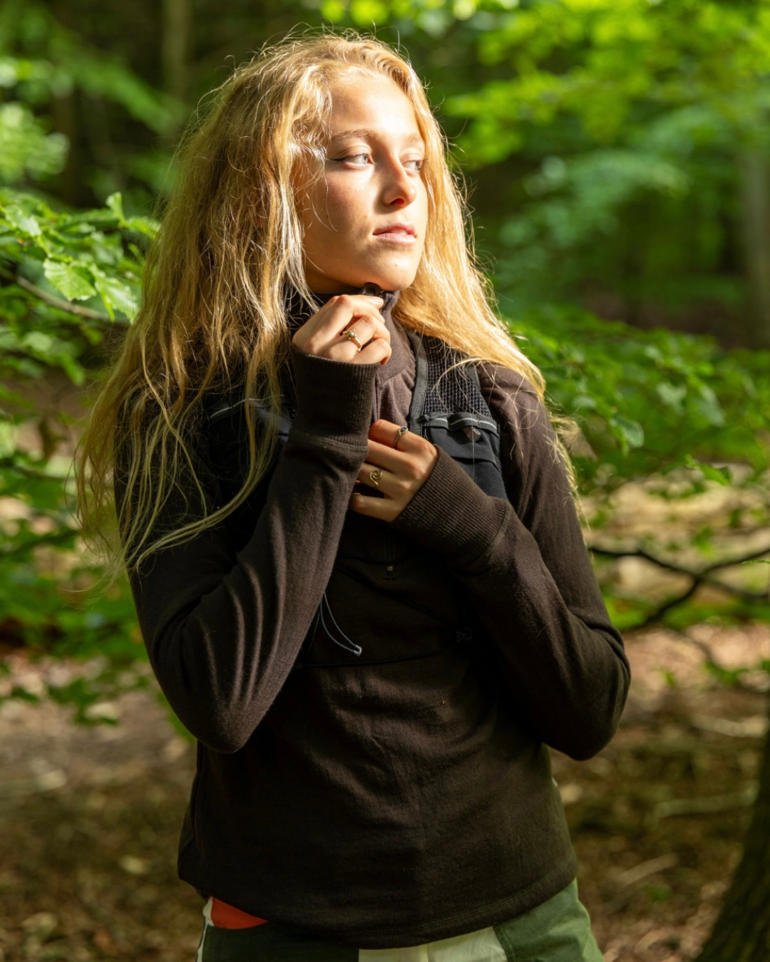 ZN-240 Womens Zip Neck