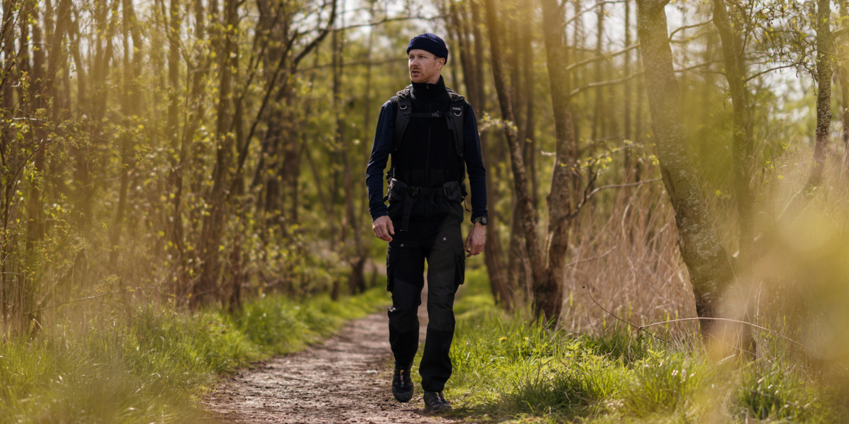 Autumn walk in LOOW merino layers