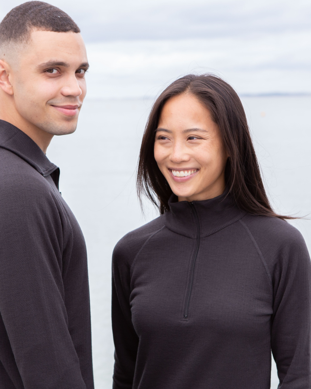 ZN-240 Womens Zip Neck